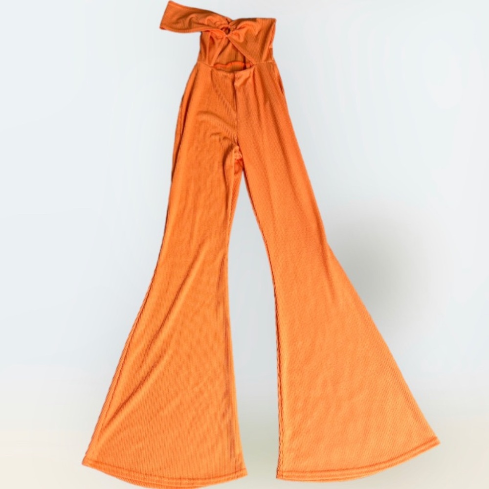 Orang Drape One Shoulder Jumpsuit